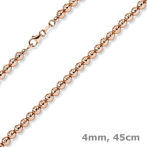 4mm kette collier - 4mm,