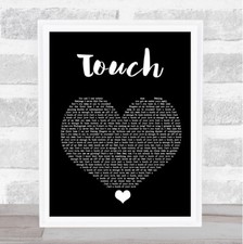 Touch Black Heart Lied Text