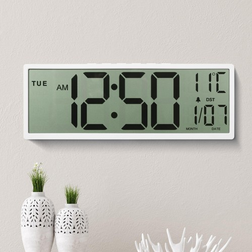 Digitale wanduhr großes lcd - digitale,