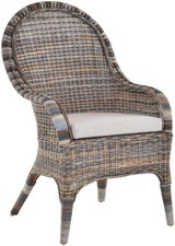 Rattansessel Stuhl  hohe