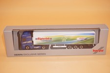 Herpa Spur H0 MB Kühlkoffer-Sattelzug Rigterink