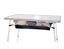 CRESPO Aufbewahrungsnetz XL Universal Camping Tisch Platte Ablage Netz Organizer