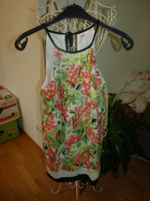 Calzedonia Cobey Kleid mehrfarbig Blumen Muster Einheitsgröße