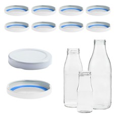 10 Deckel für Glasflaschen