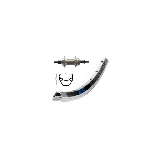 Hinterrad voll 75 - hinterrad,