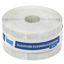 Knauf Glasfaser Fugendeckstreifen - 5 Rollen - je 25m NEU (50mm breit)