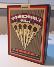 Streichholz Rätsel 50 Knobeleien Moses Knobelvergnügen Spiel