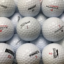 100 MARKEN MIX GOLFBÄLLE/LAKEBALLS AAAA-AA + 5 CALLAWAY MIX BÄLLE GRATIS
