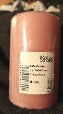 Safe Candle Antik Rosa Rose