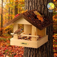 Vogelfutterhaus Spitzdach