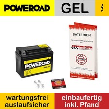 Aprilia Gulliver 50, 1995-1999, Gel Batterie, wartungsfrei (inkl. 7,50€ Pfand)