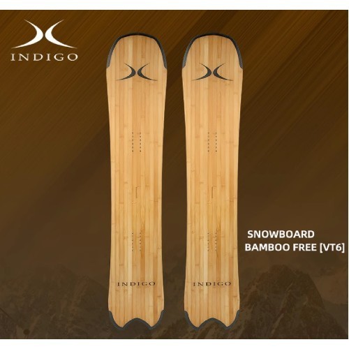 Snowboard indigo bamboo free - indigo,