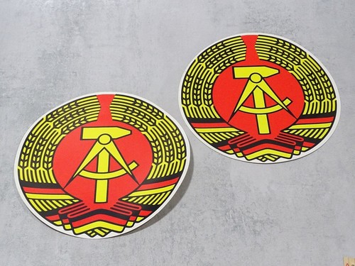 Ddr kunststoff schild - ddr, kunststoff-schild