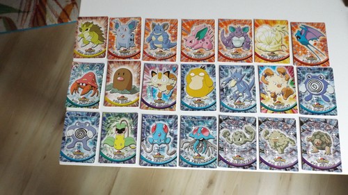 Pokemon konvolut 21 topps - "pokemon",