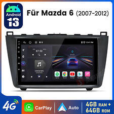 4+64G CarPlay 8core Autoradio Für Mazda 6 2007-2012 Androi13 WIFI GPS SWC DAB+4G