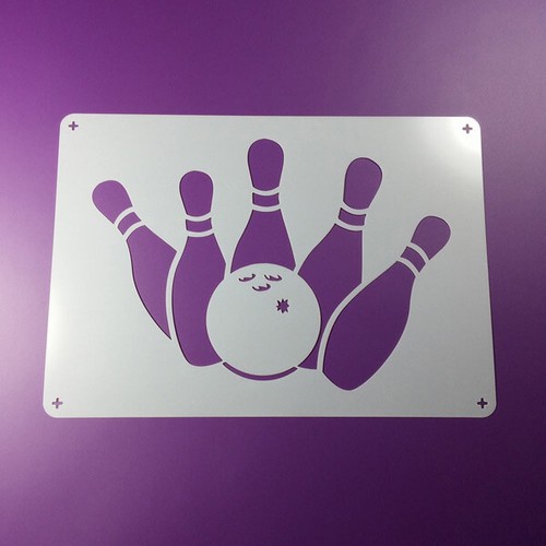Schablone bowling kugel - schablone,