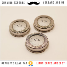 3x Scherkopf Messer Klingen für Philips HQ56 HQ56/50 HQ55 HQ5 HQ4 HQ3