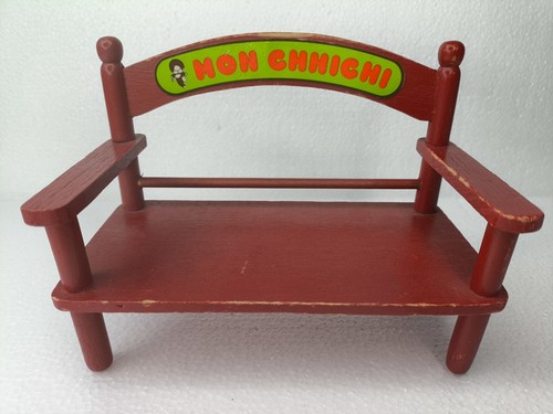 Monchhichi bank sitzbank rot - bank,