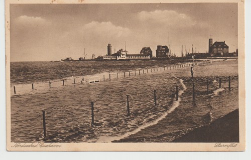 Nordseebad cuxhaven 1933 - ak,
