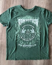 Rammstein Original Waldbühne Grün Limited Edition von 2016 T-Shirt Neuwertig