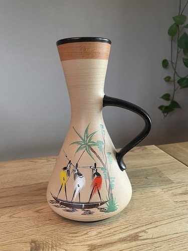 Vase vintage afrika thema - afrika,