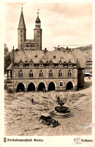 Goslar reichsbauernstadt - ak,