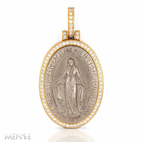 Medaillon anhänger madonna - anhänger,