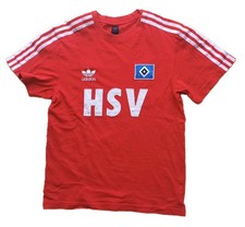 Adidas Hamburger SV 1983 European Champions Trikot Retro T-Shirt rot HSV 80s M
