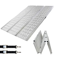 Auffahrrampe Motorradrampe Verladerampe Alu  215 cm 1020 kg Breitrampe klappbar