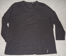 Damen shirt langarm - langarm, schwarz