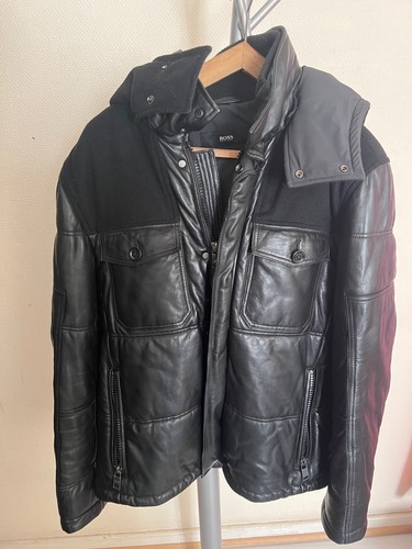 Winter lederjacke hugo - winter,