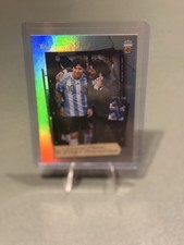 Topps Focus Argentina Lionel Messi U. Diego Maradona /99