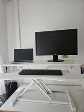 bonVIVO Höhenverstellbarer Schreibtisch/ Stehpult 95 x 40