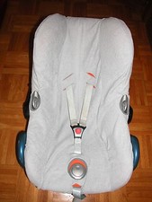 Sommerbezug Schonbezug Frottee für Maxi-cosi Cabriofix NEU blaugrau