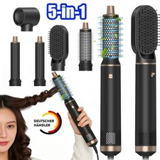 NEU 5 in 1 Föhnbürste Rotierend Stylingbürste elektrisch Haarstyler Lockenstab