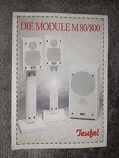 Teufel Boxen Prospekt Katalog