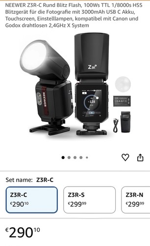 Neewer z3r rundkopf blitz - neewer, rundkopf-blitz