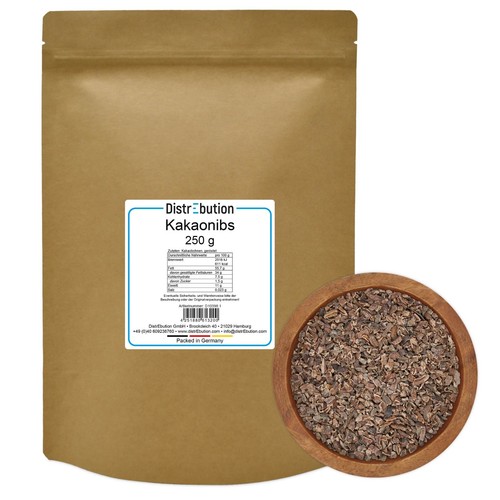 Kakaonibs 100g 25kg - 100g-25kg, geröstet