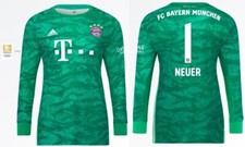 Trikot Kinder Adidas FC Bayern München 2019-2020 Torwart Home | Heim - Neuer 1