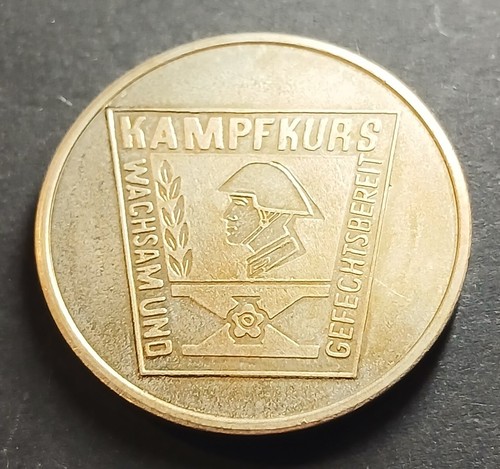 Ddr nva medaille kampfkurs - nva, medaille: