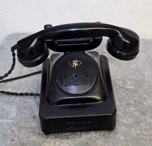 Antikes bakelit telefon - telefon,