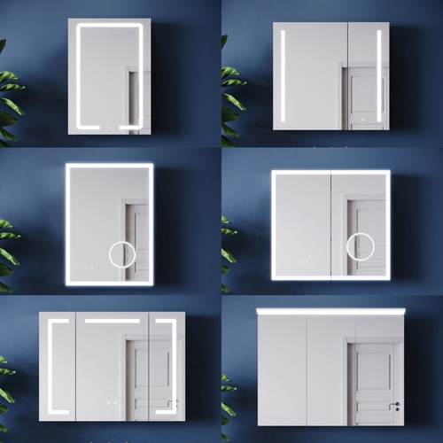 Spiegelschrank badschrank mit - spiegelschrank,