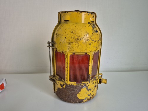 Vintage schiffslaterne gelb - schiffslaterne,
