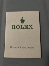 Rolex Zertifikat Prospekt oder