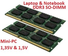 Laptop RAM DDR3 SO-DIMM 8GB 4GB 2GB 1GB 1066 1333 1600MHz PC3-8500 10600 12800