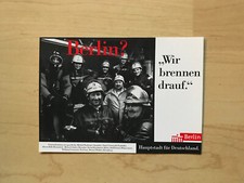 Berliner Feuerwehr BF Berlin Aufkleber Sticker Werbung Hauptstadt unbenutzt