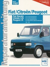 FIAT Ducato 1, Peugeot J5, 1982-94 Reparaturanleitung Reparatur-Handbuch/Wartung