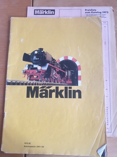Märklin katalog 1973 mit - märklin,