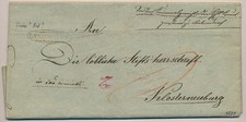 ÖSTERREICH 1821 Brief