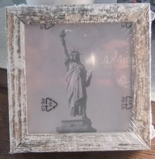 BILDERRAHMEN  10 x 10 cm    Vintage-weiß